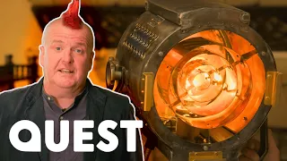 Turning £300 Stage Lights Into £3000 Steampunk Lamps | Salvage Hunters: The Restorers