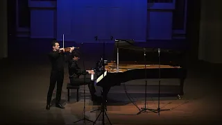 Brahms Violin Sonata No.3 in D minor opus 108, Svetlin Roussev, violin, Kasparas Uinskas, piano.