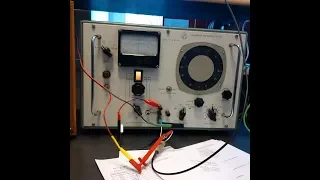 Audio signal generator Г3-33 and speaker impedance test