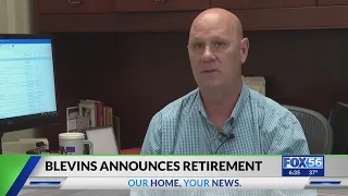 Fayette County Clerk Don Blevins announces his retirement