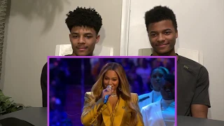 Beyonce Sings XO Tribute to Kobe at Star-Studded STAPLES Center Memorial [REACTION}