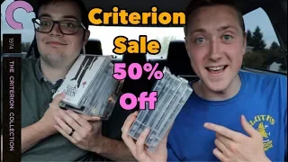 Barnes and Noble's 50% Off Criterion Sale Shopping 2019!