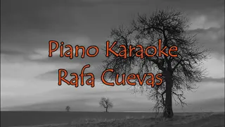 El espejo - Yuri (piano karaoke- Rafa Cuevas)