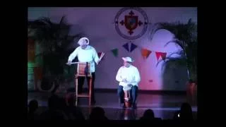 Homenaje a Santa María La Antigua por el Ballet Folclórico "Costumbres y Tradiciones" de la USMA
