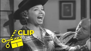 🔫 Gun Slinging Frances Langford 🎤 "Levis, Plaid Shirt and Spurs"  Deputy Marshal (1949)