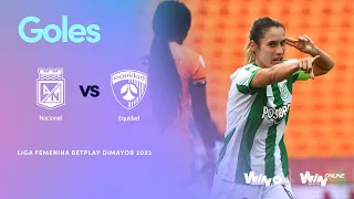 Atlético Nacional vs. La Equidad (goles) | Liga Femenina BetPlay Dimayor 2023 | Fecha 10