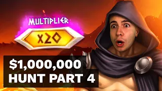 $1000000 BONUS HUNT OPENING - Part 4 🎰 92 Slot Bonuses - Green Knight & Dinopolis