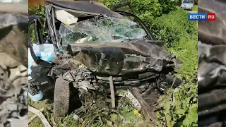Жуткая авария в  Иванове, четыре человека погибли  на месте