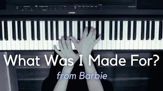 What Was I Made For? from Barbie - Piano Cover by Lauren Carey Kevin