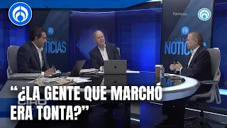 Agarrón entre Ciro y Zaldívar ‘marchas rosas’