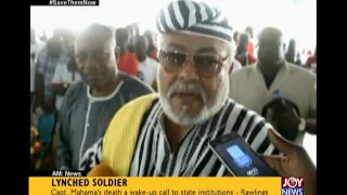 Lynched Soldier - AM News on JoyNews (5-6-17)