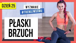 Wyzwanie 30 DNI 🔥 Dzień 25:  Płaski Brzuch | Monika Kołakowska