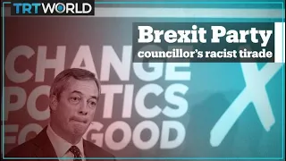 Brexit Party councillor caught on camera
