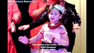 Miss Tauolunga Jr - Niss Apraxus Masani 2019 - Finau  Lavulo Cook -Radio Waves of the Pacific 107 7