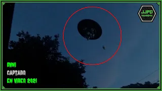 Shocking UFO sighting in real life - footage 2021