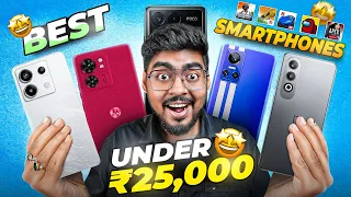 Top 5 Best GAMING Smartphone under ₹25,000 in 2024 | Best Mid-Range Flagship Phone Under Rs.25000