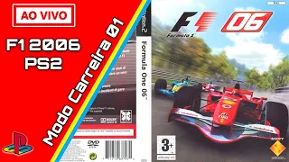 F1 2006 - PS2 - Modo Carreira 01 - LIVENTENA