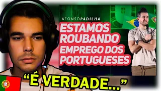 Português reage a AFONSO PADILHA - PRENDERAM MINHA MÃE NO AEROPORTO