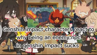 Genshin impact react to funny videos || #gachaclub #genshinimpact  ||