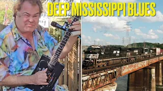 Steve Arvey Plays Some Intense Mississippi Cigar Box Guitar Blues Ain't Gonna Drink No Whiskey