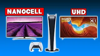 LG 4K NANOCELL TV and SONY 4K UHD TV TEST for PS5 Gameplay