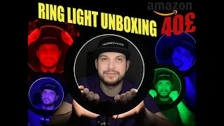 AMAZON RGB MULTI-COLOUR RING LIGHT | UNBOXING-REVIEW #amazon #ringlight #rgb #unboxing