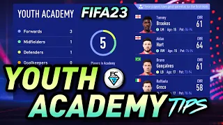 FIFA 23: YOUTH ACADEMY TIPS