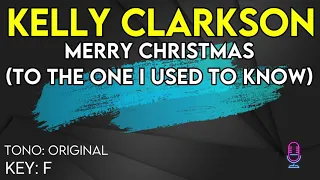 Kelly Clarkson - Merry Christmas (To The One I Used To Know) - Karaoke Instrumental