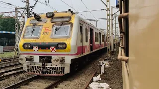 Parallel Train Race & Overtake : 12980 JP - BDTS Express VS Mumbai Local Train : Indian Railways