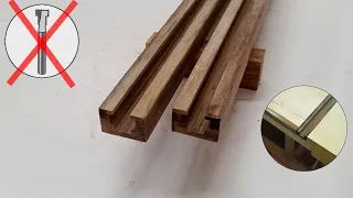 Homemade simple t-track / How to make a low budget T-track.