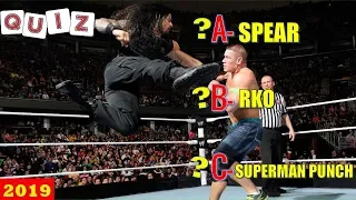 WWE QUIZ - Only True Fans Can Guess All WWE Superstars Finishing Move?