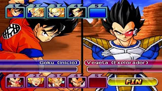 Dragon Ball Z Budokai Tenkaichi 3 Latino All Goku vs All Vegeta