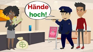Deutsch lernen | Bob der kriminelle Polizist! | Wortschatz und wichtige Verben