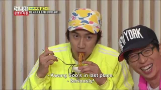 [RUNNING MAN/런닝맨] SPAGHETTI? SPICY NOODLES? (ENG SUB)