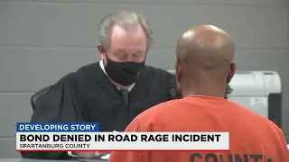 Suspect appears in court following road rage incident