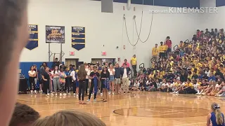 The Littest Pep Rally Ever!!!! |A Boy Did The Splits!