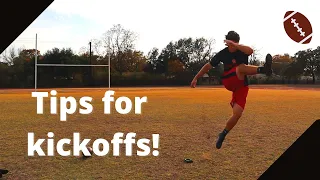 How to get more distance on kickoffs