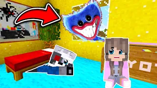 ХАГГИ ВАГГИ ПРИШЕЛ К НАМ ДОМОЙ В МАЙНКРАФТ POPPY PLAYTIME HUGGY WUGGY SCP СИРЕНОГОЛОВЫЙ MINECRAFT