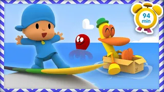 🏊 POCOYO in ENGLISH - Water Sports [94 min] | Full Episodes | VIDEOS and CARTOONS for KIDS
