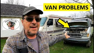 We're Off To A Bad Start Already! - Trying To Get The Van Ready For Summer Travel Season  - Vanlife