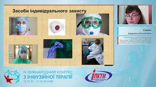 Особливості догляду за пацієнтами з коронавірусною інфекцією. Безпека мед. персоналу (Савич А.М.)