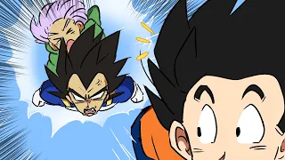 Saiyan Father Rivalry (DBZ Comic Dub)