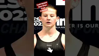 Caeli McKAY - Best Diver from Canada