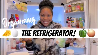 FRIDGE ORGANIZATION IDEAS 2022 | ORGANIZE FRIDGE WITH ME | KITCHEN CLEAN AND DECLUTTER 2022