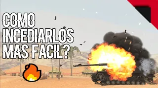 Como incendiar tanques en World of Tanks Blitz?