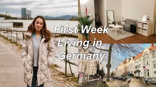 First Week Living in Germany: Starting a Job + Organizing My Apartment