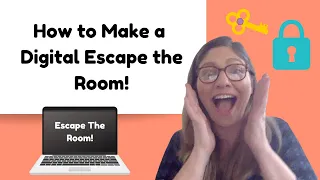 Everything You Need to Know to Make a DIGITAL ESCAPE THE ROOM! Step by Step Tutorial