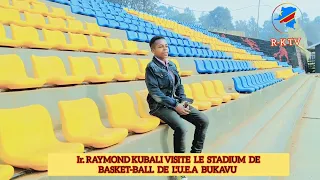 Ir. Raymond KUBALI visite le stadium de basketball de l'U.E.A Bukavu @kicheche1570 @fidodrc243