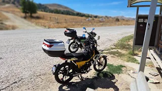 #altai tank 50 cc ve tank 125 x uzun yol salda gölü turumuz