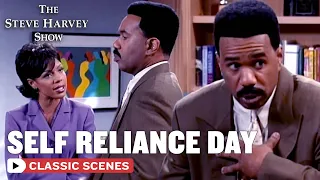 Steve Introduced Self Reliance Day | The Steve Harvey Show